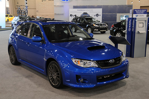 The Subaru Impreza, one of the safest cars on the road.