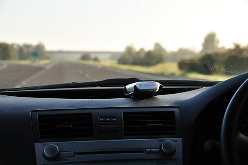 GPS Device in Car