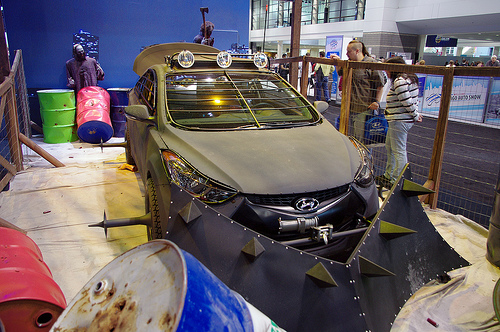 Hyundai Builds Zombie Proof Car in New Ad